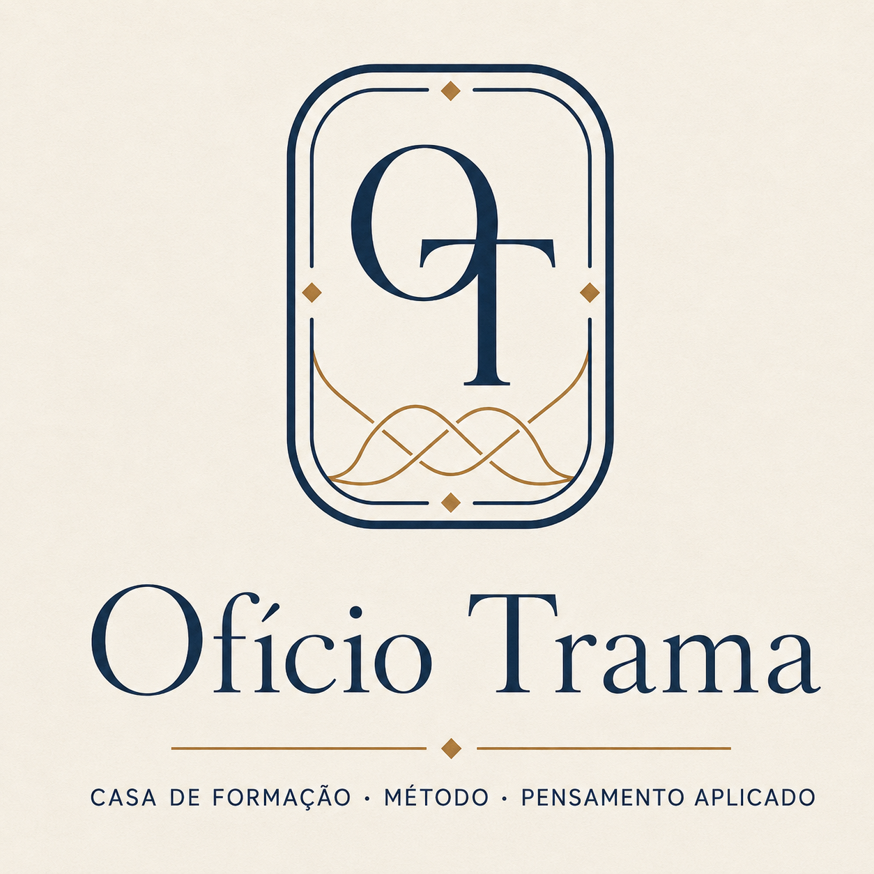 Ofício Trama — casa de formação, método e pensamento aplicado